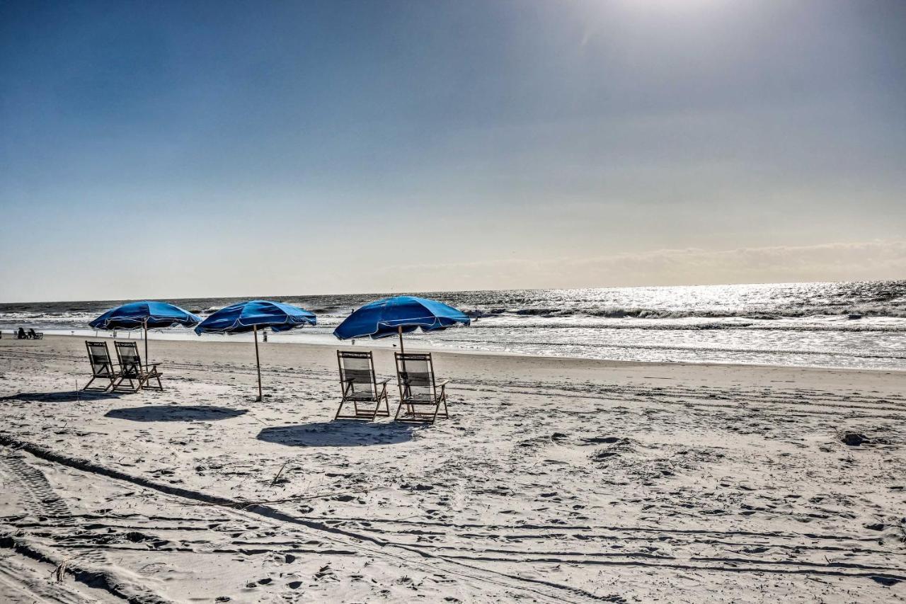 Hilton Head Condo Walk To Folly Field Beach! Гілтон-Гед-Айленд Екстер'єр фото